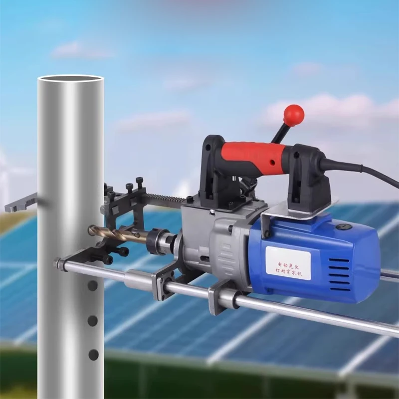 Electric drilling machine Photovoltaic support punching machine Mountain column drilling machine 1800W
