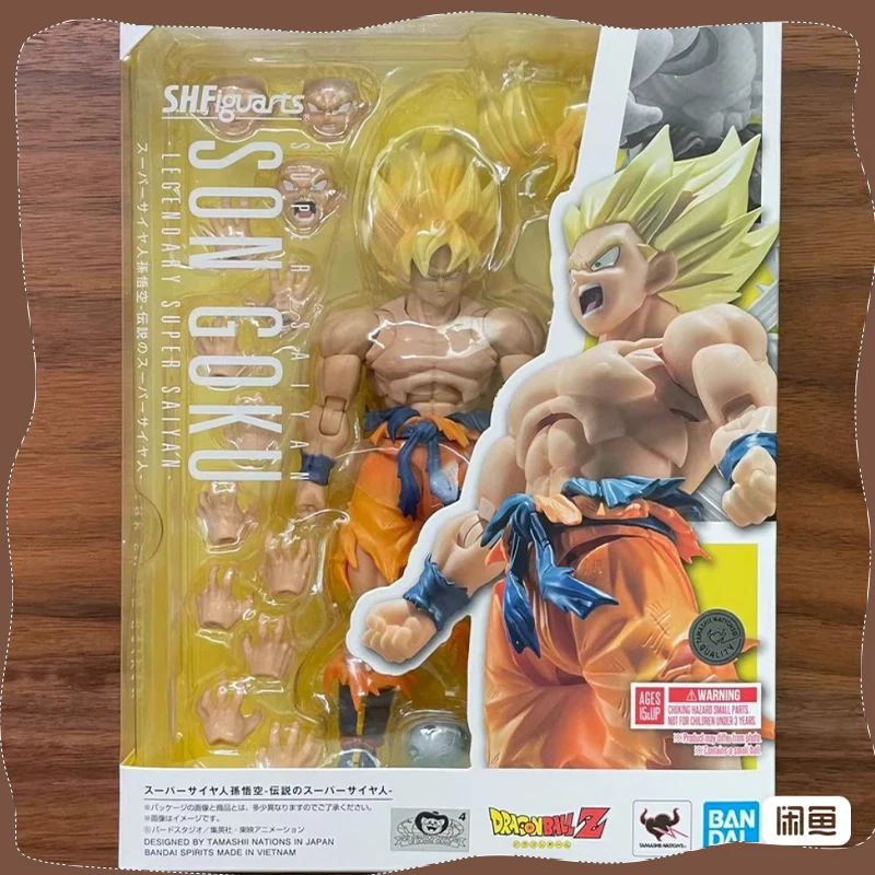 

Bandai S.H.Figuarts SHF Dragon ball Super Saiyan Son Goku Legendary Super Saiyan action anime model kit finished toy gift kids