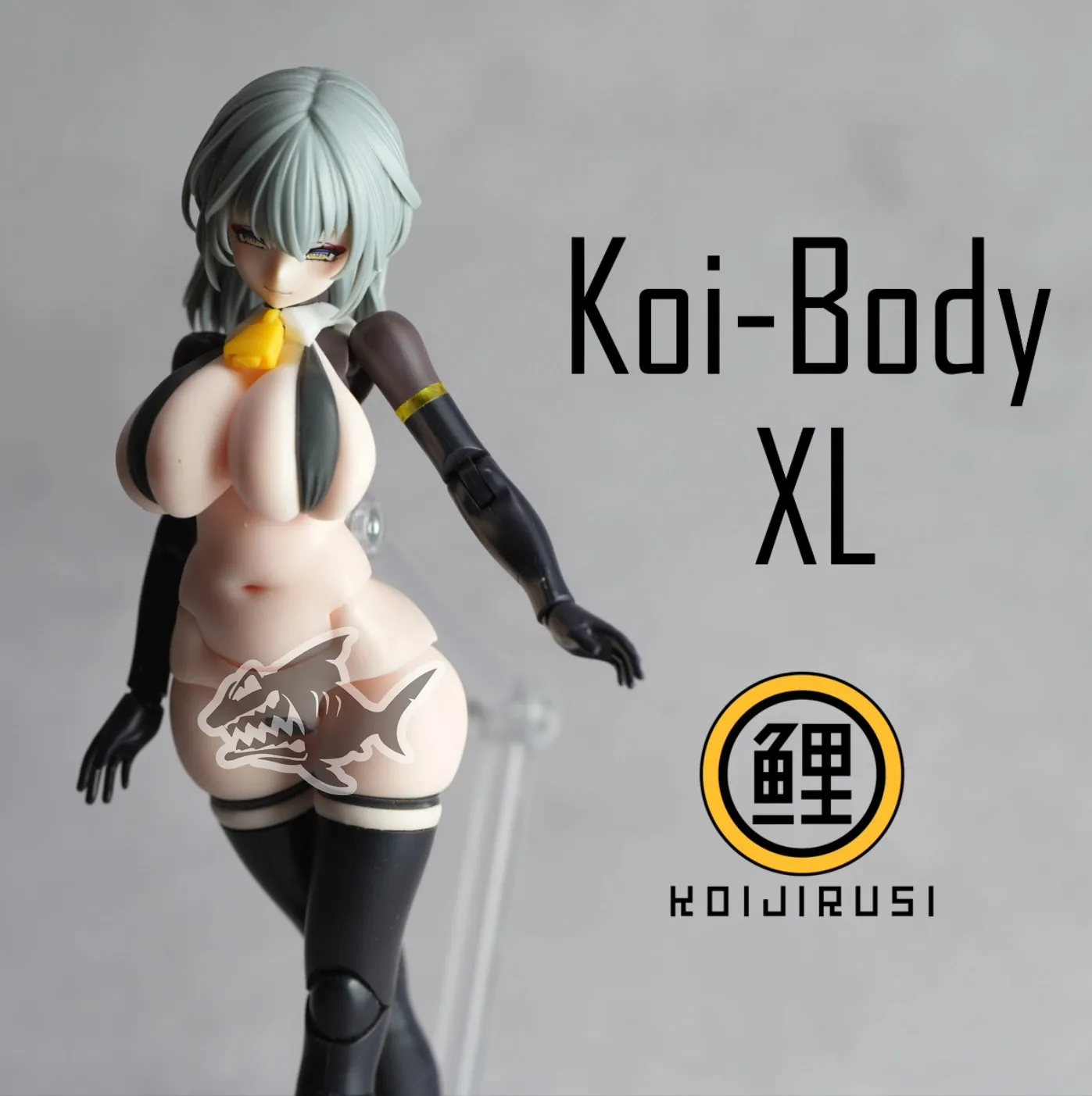 

SH STUDIO MU073Y 1/12 Soldier Goddess Device Koi Body XL Body Big Chest Resin GK Modified Parts Model Accessories In Stock