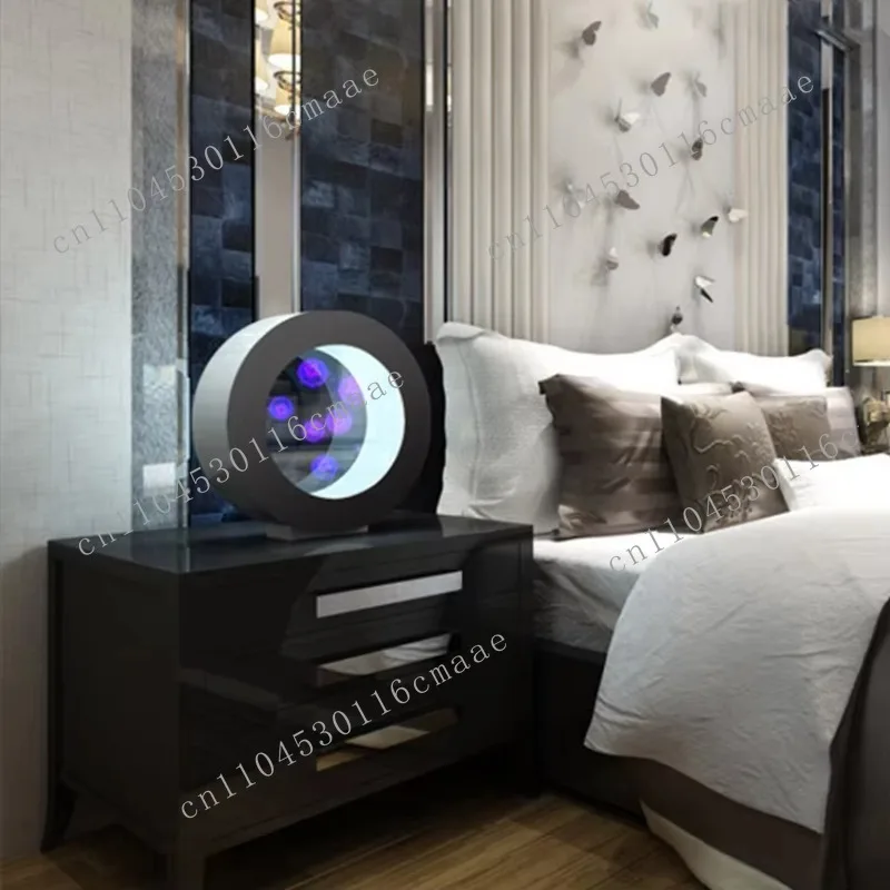 Household Display Acrylic Round Fish Tank for Jellyfish, Acrylic Jellyfish Tank@