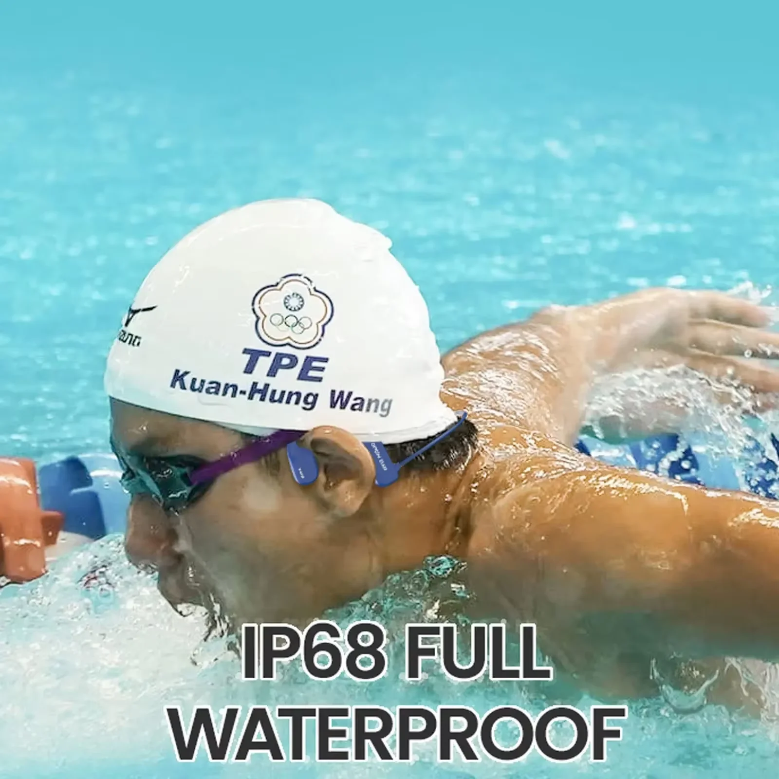 Bone Conduction Swimming Headp - Swimming Bone Conduction Earphones Ip68 Mp3 ulasan dan harga
