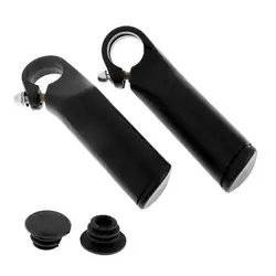 1 Pair Aluminum Alloy Bike Handlebar Grips Bar End Grips Ends Cycling Accessories 22.2mm