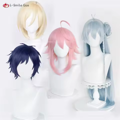 ES Fine Tenshouin Eichi Hibiki Wataru Himemiya Tori Fushimi Yuzuru Cosplay Wig Heat Resistant Synthetic Hair Anime Cosplay Wig