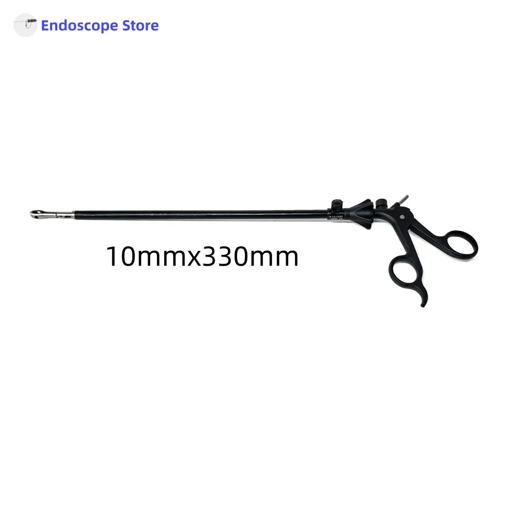 

Medical Surgical Φ10mmx330mm Laparoscopic Laparoscope Endoscope Dissect Graspers Forceps Scissors Unipolar Detachable