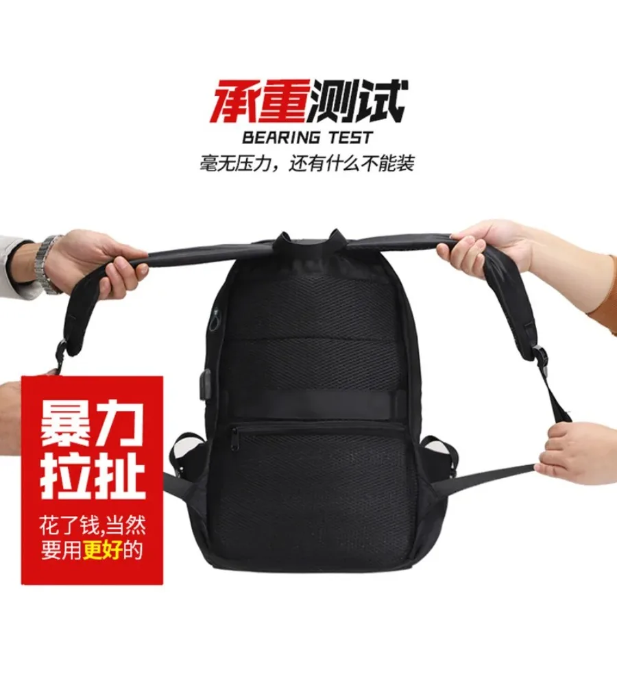 

Korean-Style Casual Men’s Backpack With USB Port For College Students And Daily Commute