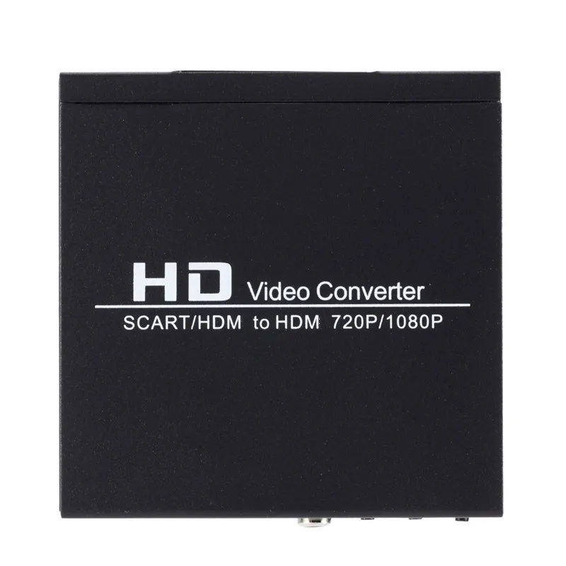 SCART to HDMI-compatible Video Adapter Converter HD Video Converter for HDTV Sky Box STB Plug for HD TV DVD PC Laptop