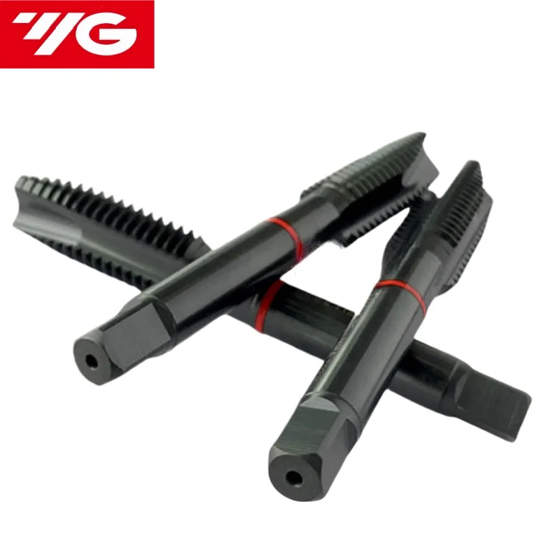 South Korea YG HSSE INOX JIS Standard Metric Spiral Pointed Taps M2M2.5M3M3.5M4M5M6M7M8M10M12M14M16M18 Machine With Red Circle