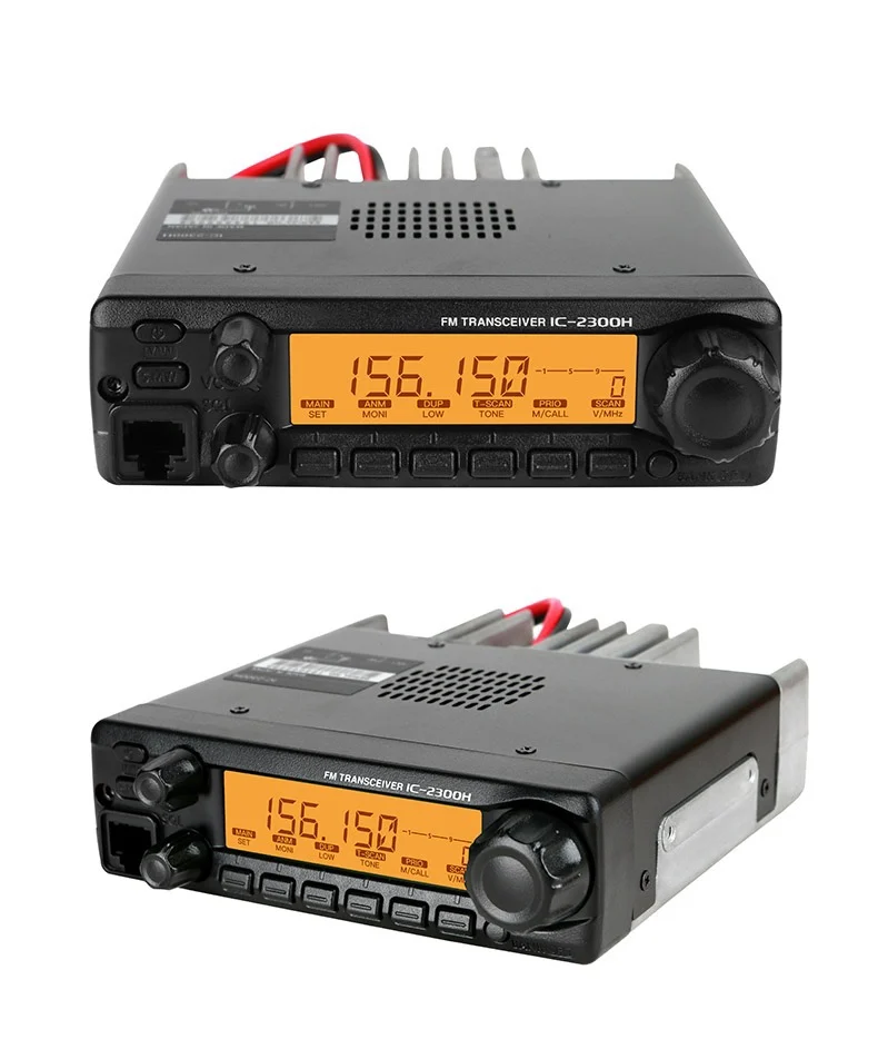 Voor ICOM IC-2300H FM Transceiver VHF Marine Radio Mobiele Radio 65W Autoradiostation Meer dan 10KM