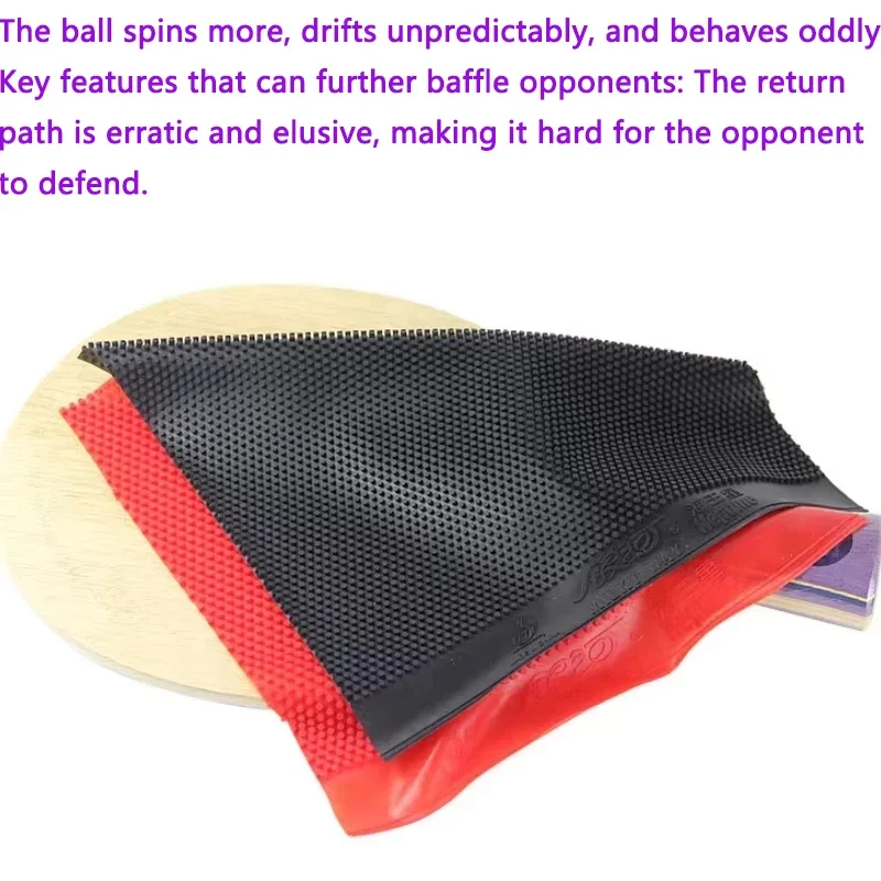 Yinhe تنس الطاولة المطاط لا الإسفنج الشفاء / غير الشفاء OX النقاط الطويلة بينغبونغ المطاط الجسيمات المتوسطة المعتمدة من ITTF مصممة خصيصا #3