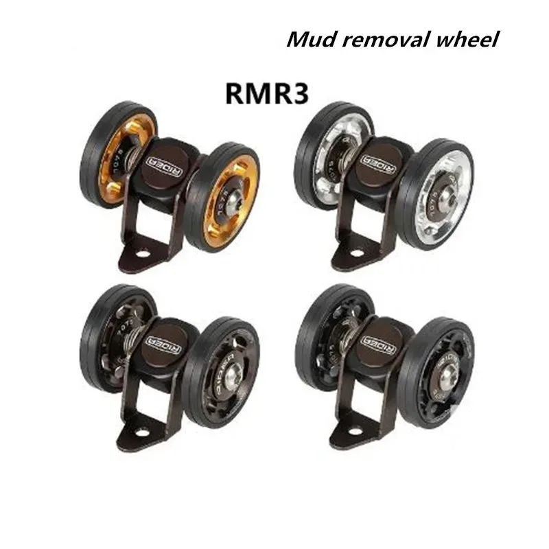 Ridea Spatbord Modder Wiel Voor Brompton Modder Wiel Bi-Stabiel En Easywheel RMR3 Goud Zilver Rood Zwart