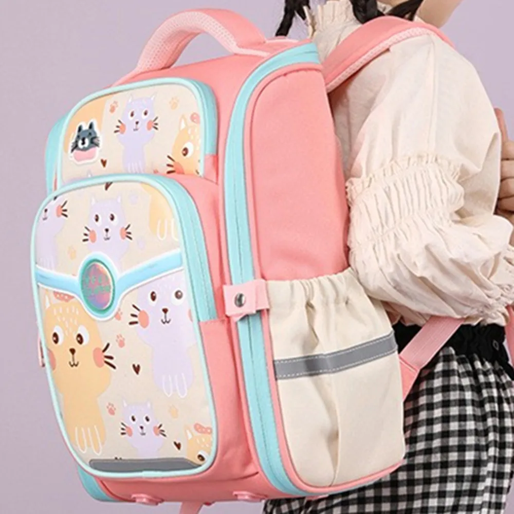 Safety High End Children Shoulder Backpack Primary Boy School Bags For Students Handbag Super Light Kids Waterproof Schoolbag