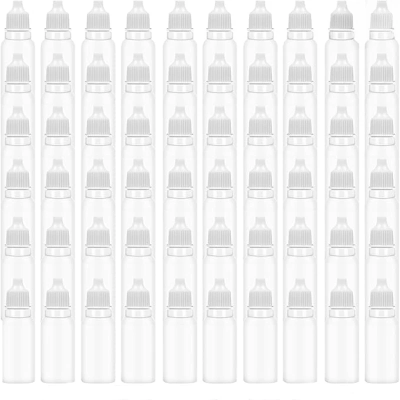 

30 шт., 3 мл-100 мл, пластиковые сжимаемые бутылки-капельницы, многоразовая дорожная бутылка, завинчивающаяся крышка, бутылка для смазочного масла, капельница для жидкости