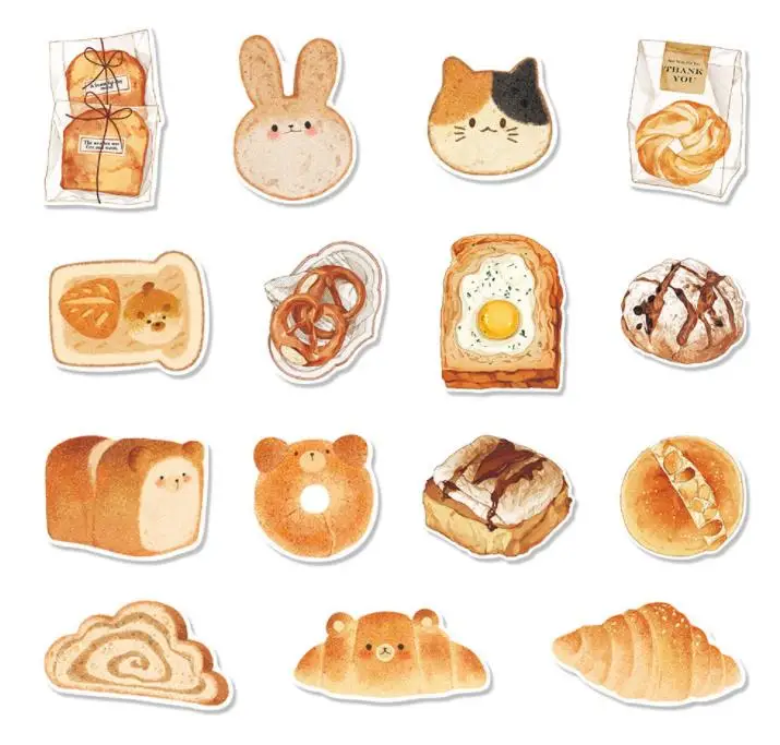 15pcs Bear Rabbit Cat Shaped BreadCard As Scrapbooking Party Invitation Gift Card Message Postcard Greeting Card