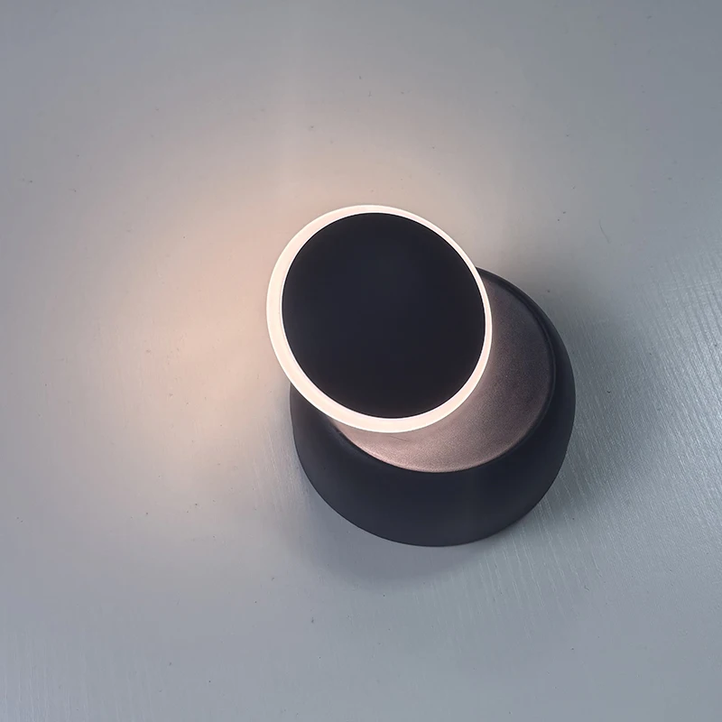 LED Modern Wall Lamp 5W 7W 350 Degree Rotatable 85-265V Wall Lamp For Stairs Living Room Bedroom Home Office Fancy Wall Light