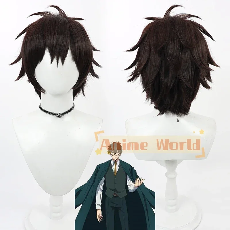 Mashle: Magic and Muscles 2 Otmadel Cosplay peluca corta pelo sintético resistente al calor Halloween juego de rol fiesta carnaval