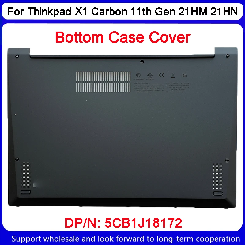 ใหม่สำหรับ Lenovo ThinkPad X1 21HM คาร์บอน11TH กรอบด้านล่างของ21HN เคสฐานรองเคส5CB1J18172 D