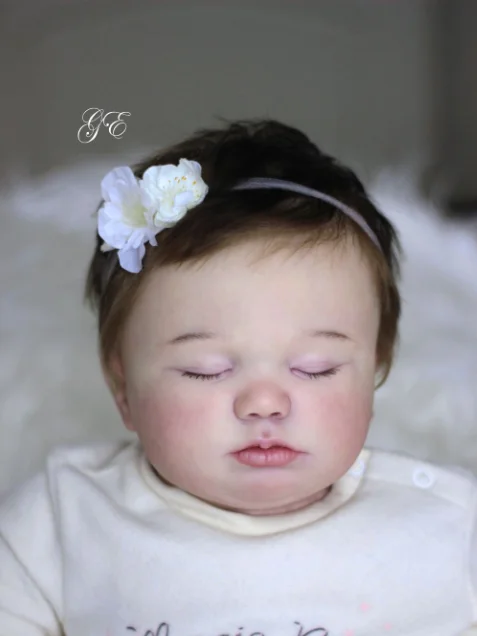 

St.Store Exclusive Supply 23inches Baby asleep Reborn Doll Pure Hand Painted Finished