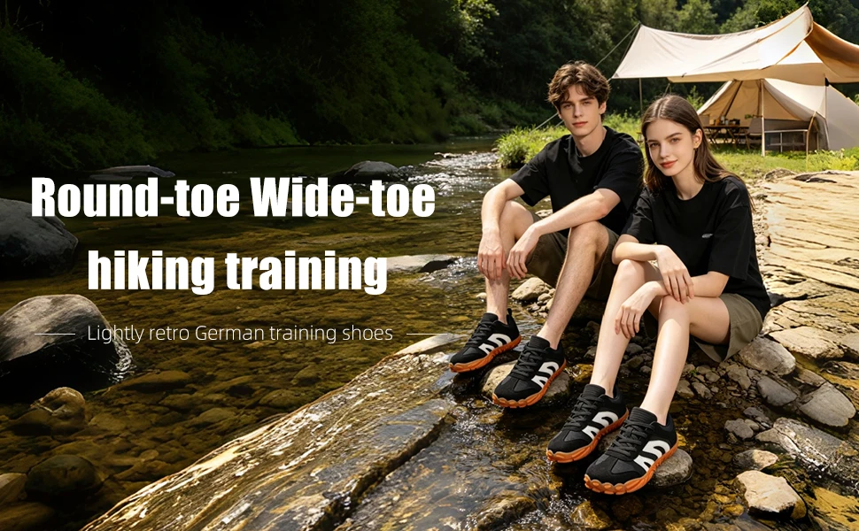 Unisex Barfußschuhe mit breiter Zehenpartie, Freizeit-Sportschuhe für Damen, Laufschuhe, minimalistische, rutschfeste, atmungsaktive Walking-Sportschuhe – Detail 2