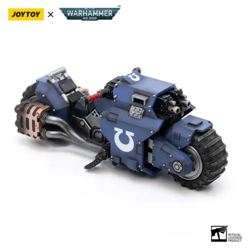 [IN-STOCK] JOYTOY Warhammer 40K 1/18 Action Figures Space Marine Ultramarines Motorcycle Guard Anime Model Toys Gift