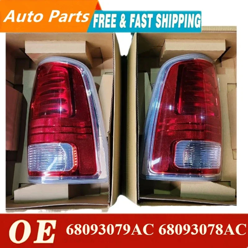 Car LED Rear Tail Light Assembly FIt For Dodge Ram 1500 2500 3500 13-18 Turn Signal Light Stop Brake Lamp 68093079AC 68093078AC