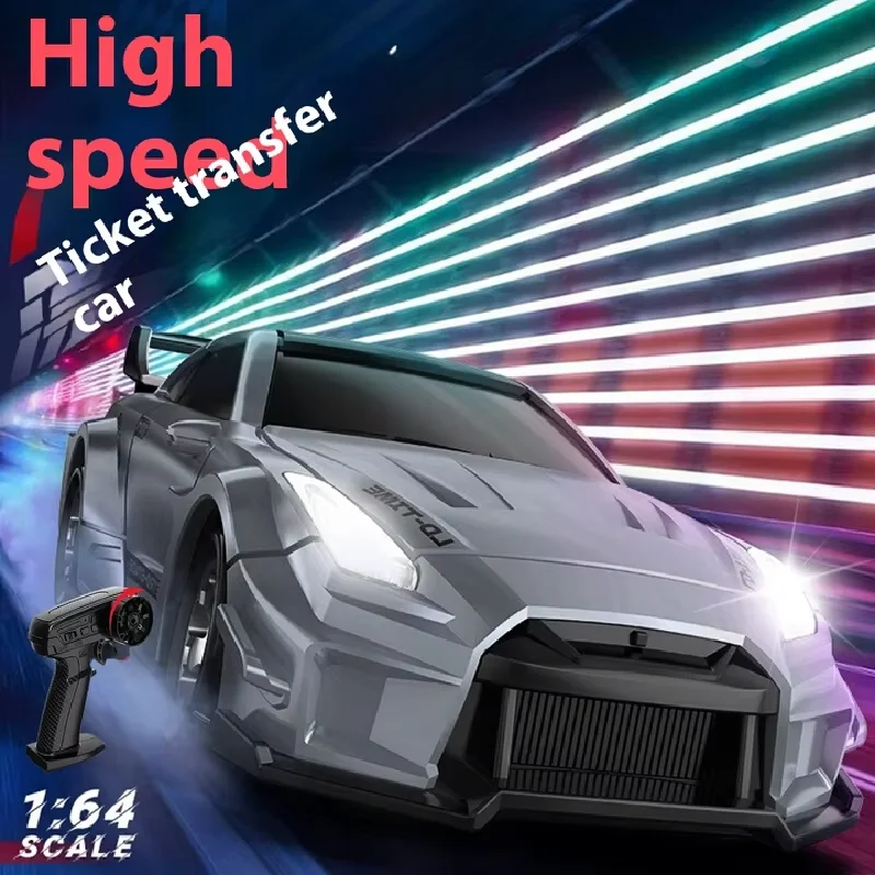 

1:64 Scale Remote Control RC Car Full Function Four-Wheel Drive Drift Racing Desktop Model Toy for Children And Collectors
