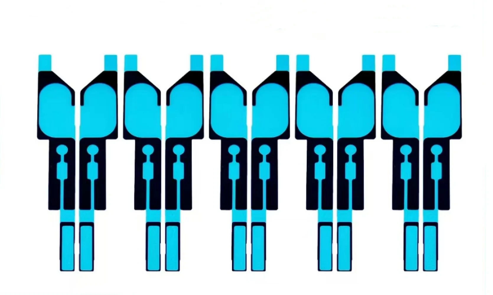 Speaker Adhesive Stickers Tape of Left Right Speakers for Macbook A2485 A2442