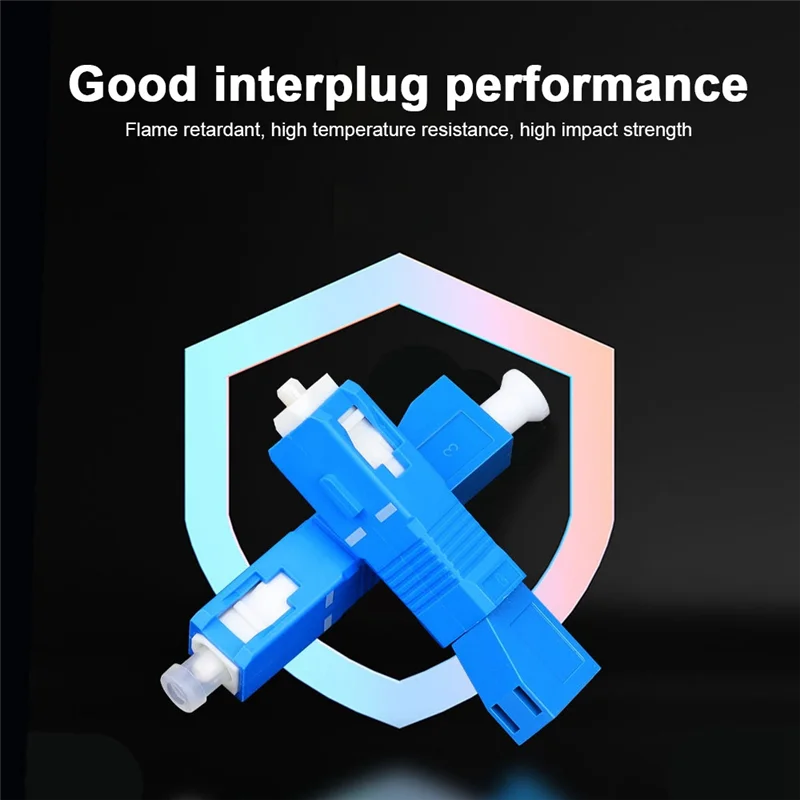 ONNL 4-pack single mode 9/125Um SC/UPC mannelijk naar LC/UPC vrouwelijk hybride optische vezeladapterconnector voor optische vermogensmeter