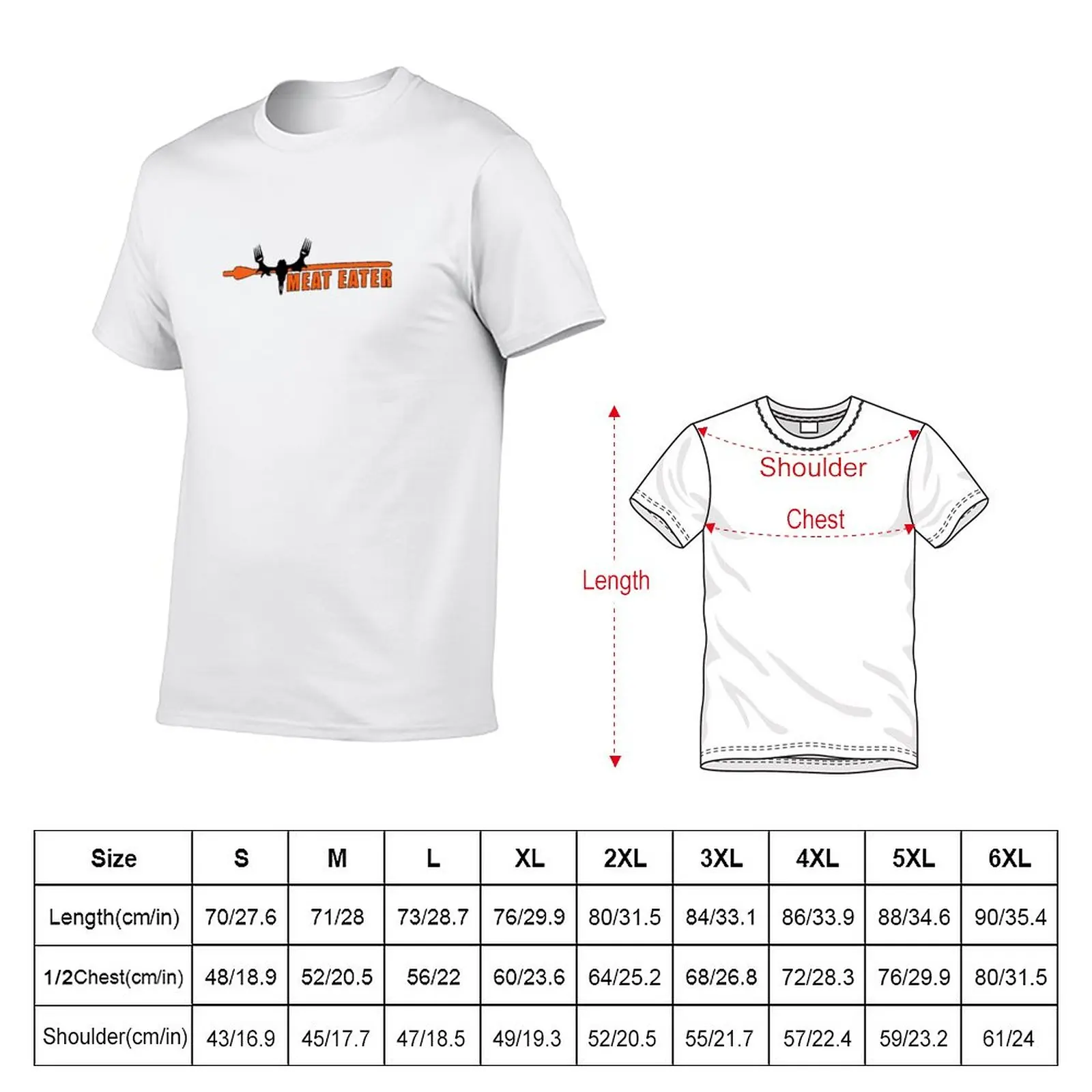 New Meat Eater T-Shirt tees aesthetic clothes Aesthetic clothing mens champion t shirts