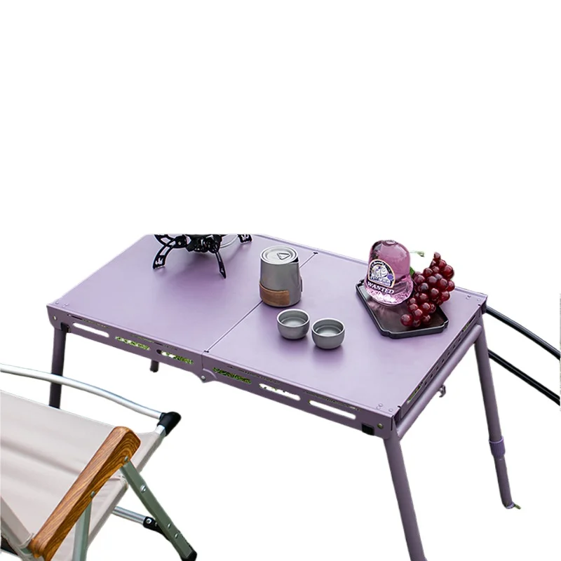 

Outdoor tactical table, extended multi-play hydraulic folding liftable lightweight air spring table