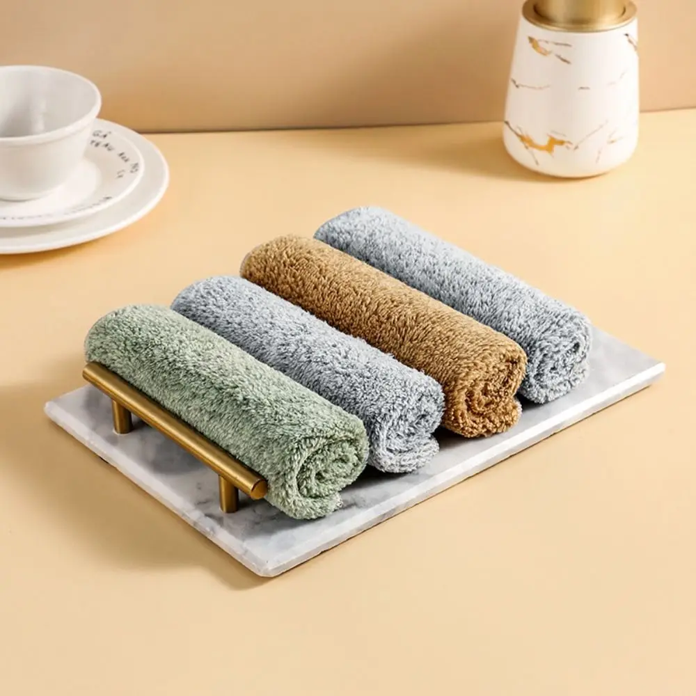 High Performance Washing Cloth Absorbent Microfiber Bamboo Charcoal Fiber Kitchen Towel Cleaning Cloth Dishcloth Dish Towel