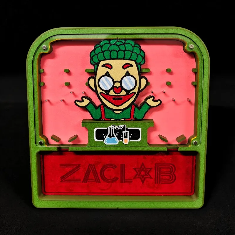 ZacLabEDC Helipad Multifunctional Fingertip Pusher Metal Spinning Top Display Stand EDC Toy Storage Rack Decompression Toys