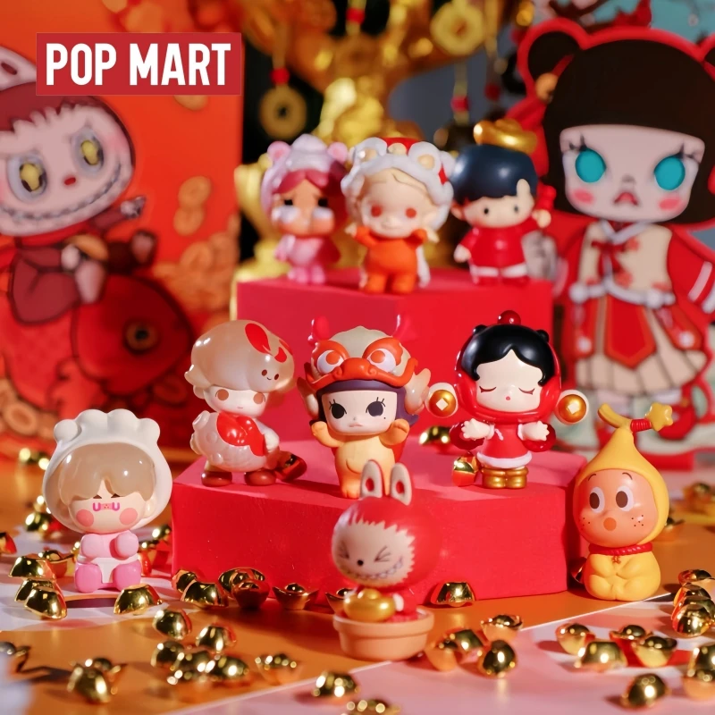 

Хит продаж: Оригинальные коллекционные игрушки Pop Mart из новогодней серии Mamafu Cute Granule — сюрприз-боксы, украшения, подарки
