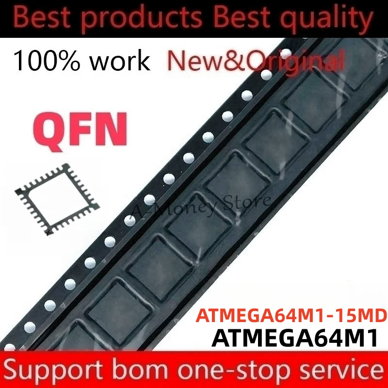 (2pcs)MEGA64M1 ATMEGA64M1 ATMEGA64M1-15MD QFN-32