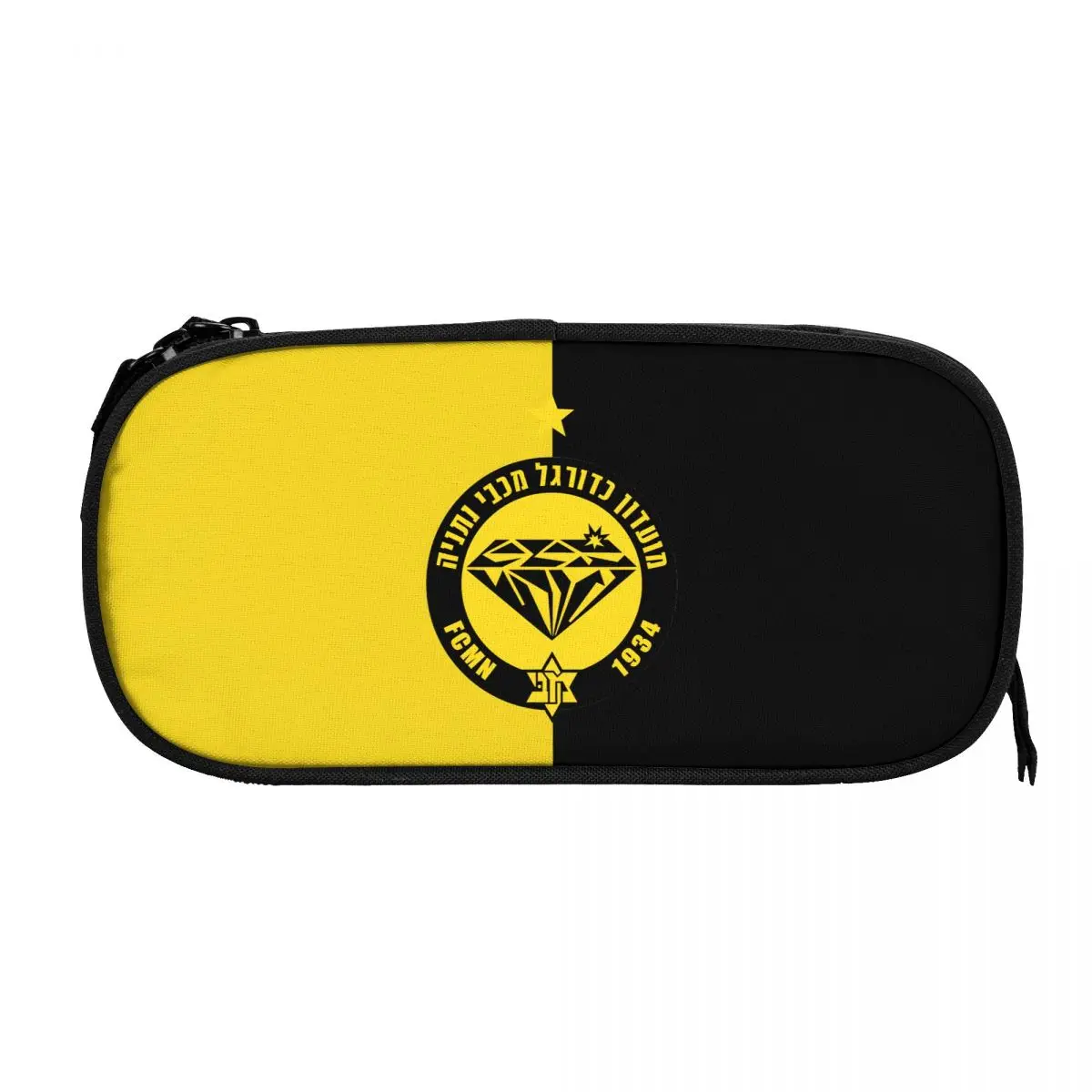 Maccabi Netanya Potlood Pen Case Briefpapier Tas Houder Box Organizer Voor Tieners Meisjes Volwassenen Student