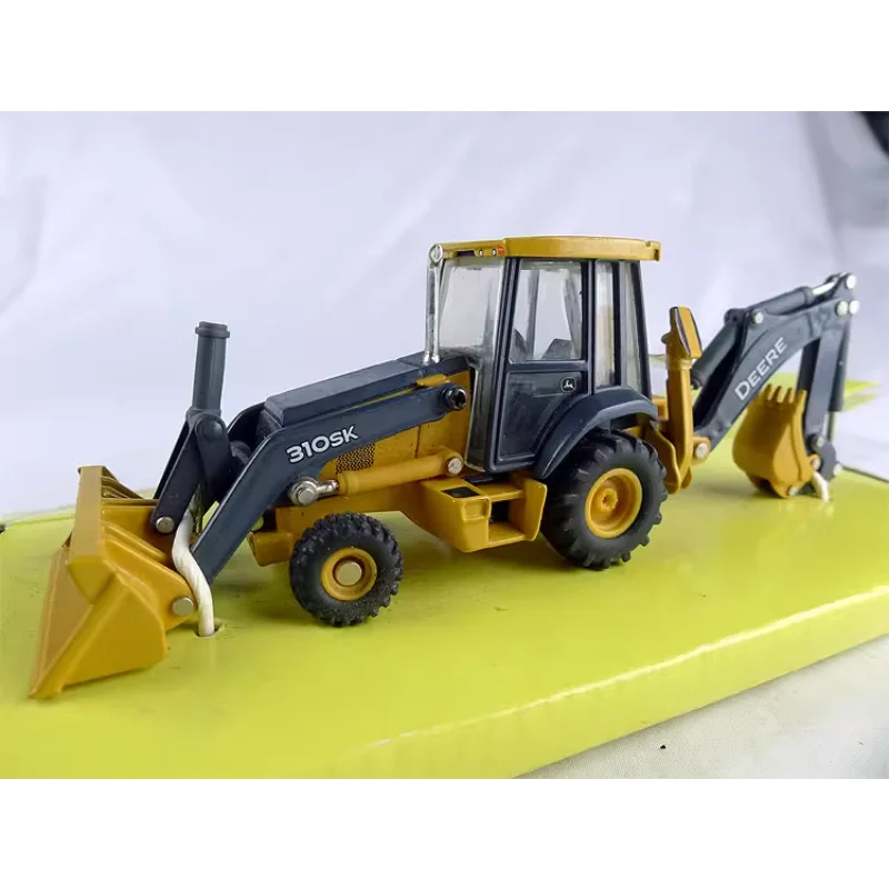 Diecast ERTL Maßstab 1:50 310SK Baggerlader Zwei-Ende Beschäftigt Legierung Auto Modell Sammeln Spielzeug Geschenk Souvenir Display Ornament