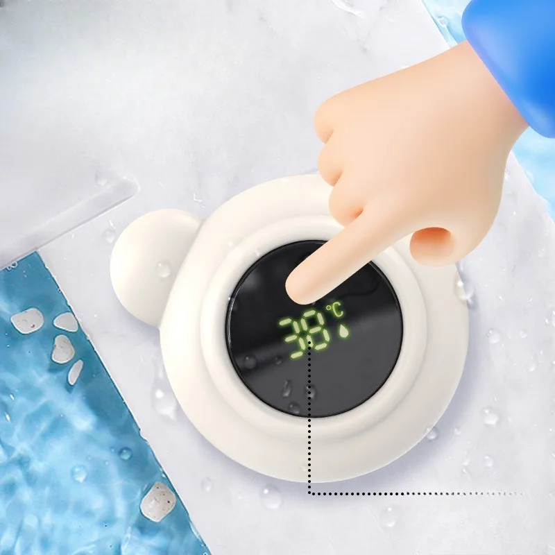 ميزان حرارة الطفل حديث الولادة، مراقبة درجة حرارة الماء، شاشة ديجيتال، ميزان حرارة حمام الطفل للاستخدام المنزلي
