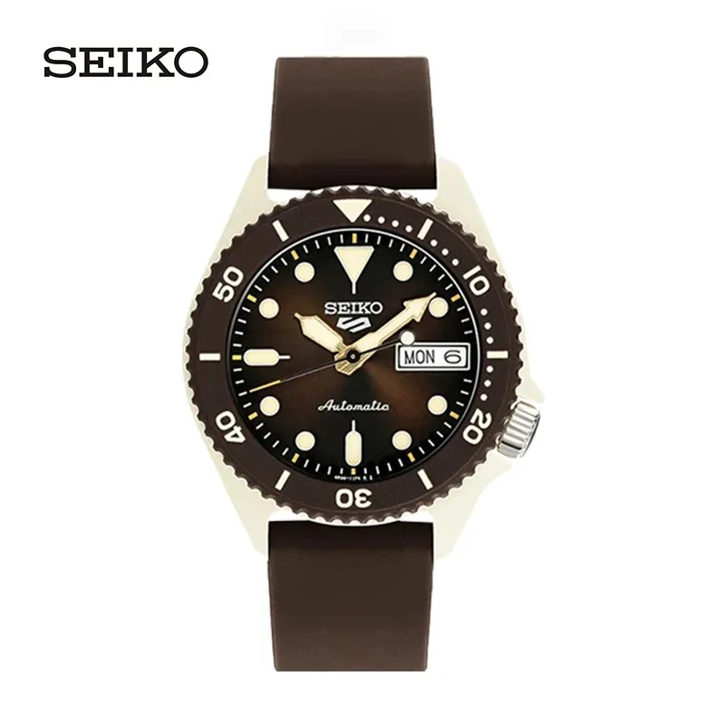 Original New SEIKO 5 Mechanical Automatic Watch Fashion Leisure Watches for Men 10Bar Waterproof Luminous