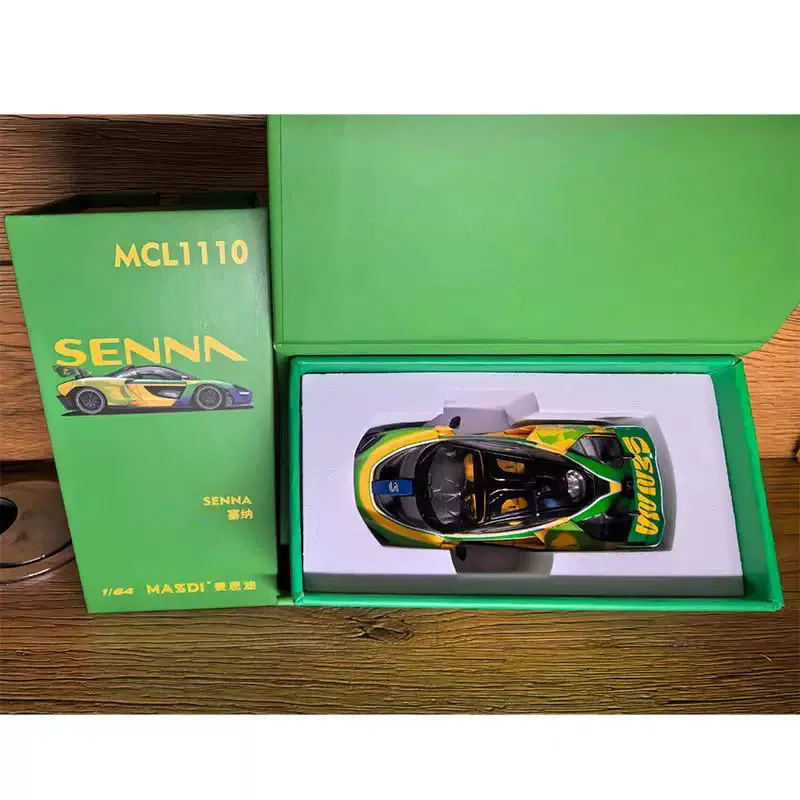 massdi-ダイキャスト合金-1-64-セナ-mcl1110-カーモデル-クラシック-大人向けお土産ギフト-ホビー＆おもちゃ