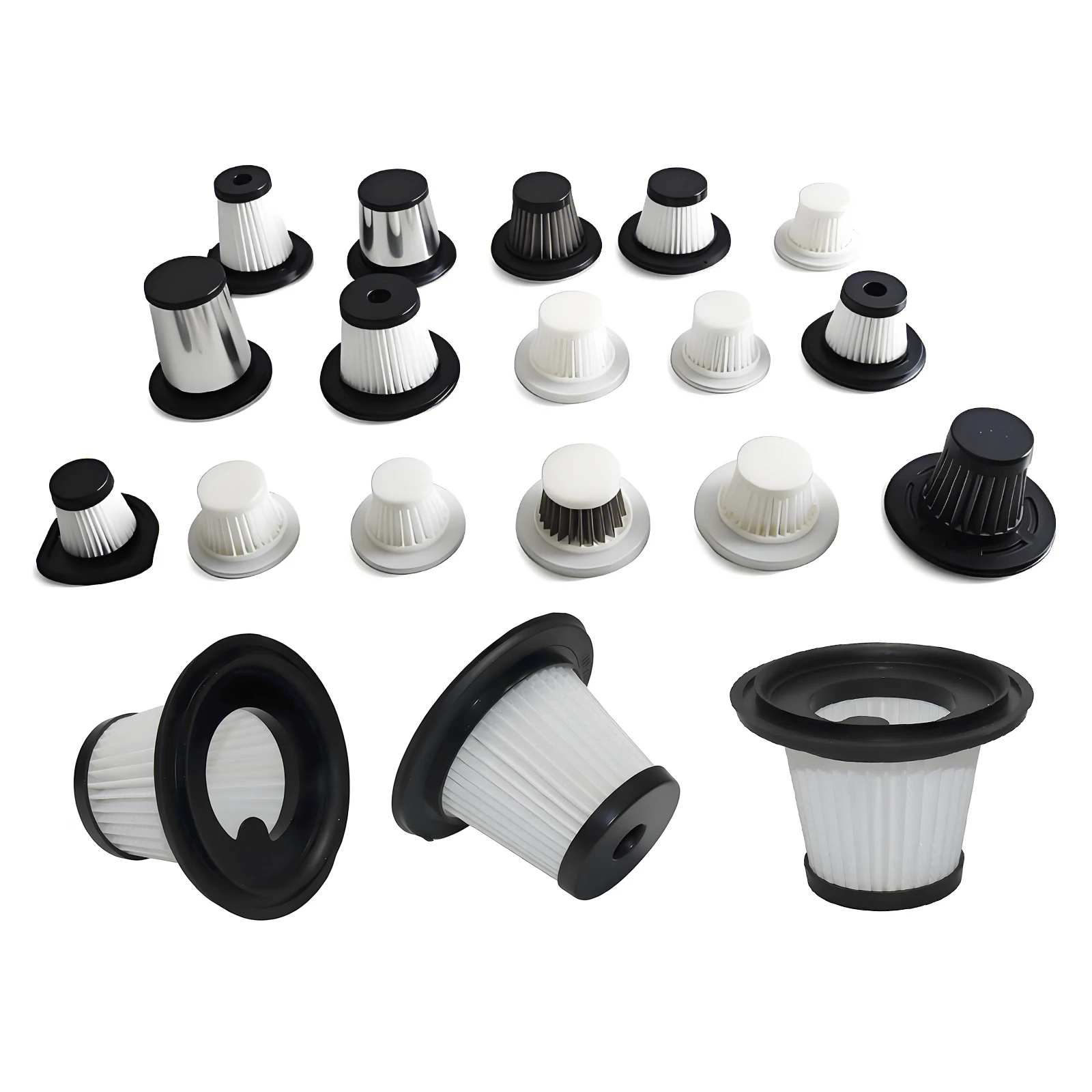 Vacuum cleaner filter cartridge HEPA Handheld vacuum cleaner accessories with stainless steel non-woven fabric filter element