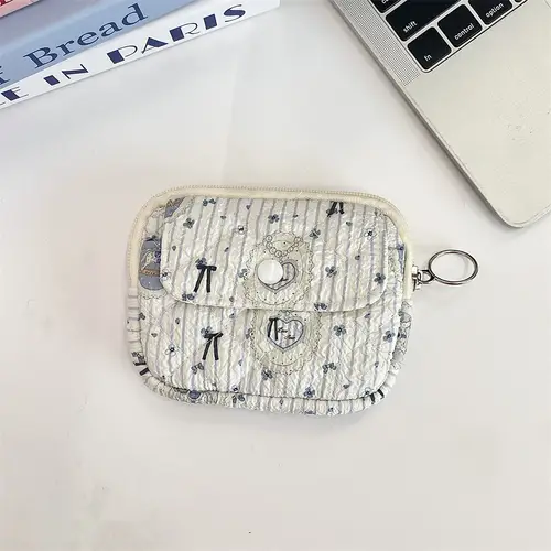 Cute Cartoon Small Travel Cosmetic Lipstick Earphone Card Portable Storage Bag Purse Women Gift Pouch In Make up Bags Organizer - Image 15
