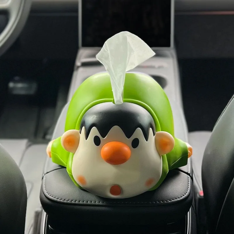 Crayon Shin-chan auto papieren doos creatieve hoogwaardige animatie cartoon thuis schattige handgemaakte pop desktop papieren doos decoratie cadeau