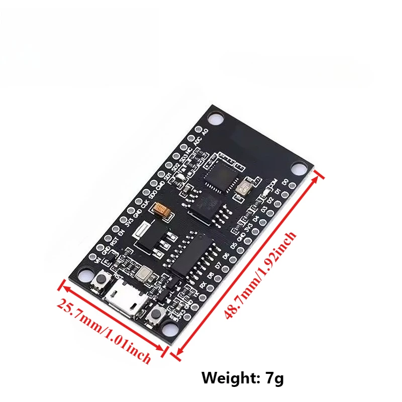Wemos New NodeMCU ESP8266 Board with CH340G Chip 32M Flash Compatible with Old Version for Arduino IoT Smart Home Project