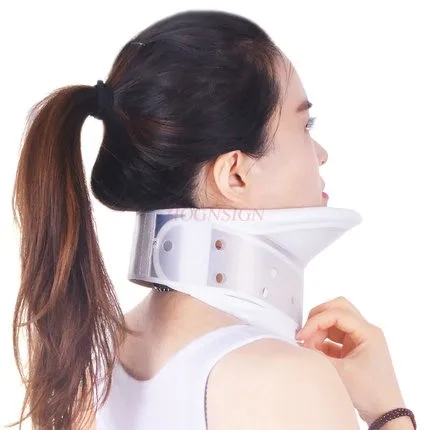 spine neck brace fixation correction physiotherapy Neck fixator polymer neck brace home medical cervical