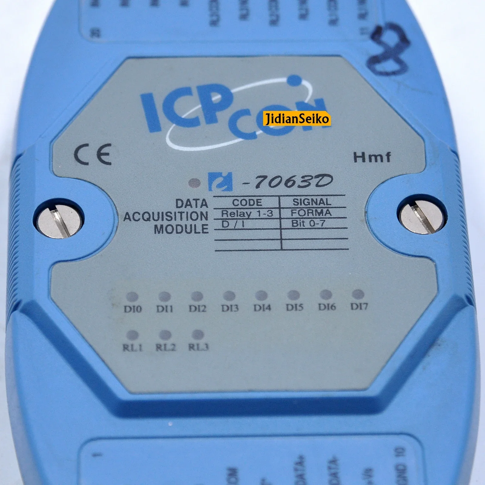 I-7063D 8-Ch Isolated DI (Wet, 4~30 VDC) And 3-Ch Power Relay Module With LED Display