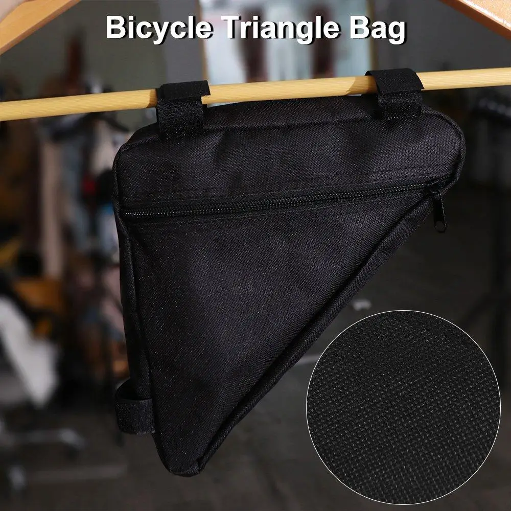 Instantly Detachable Design Bicycle Triangle Bag Waterproof Cycling Bag Front Frame Handlebar Bags Spacious Storage Portable