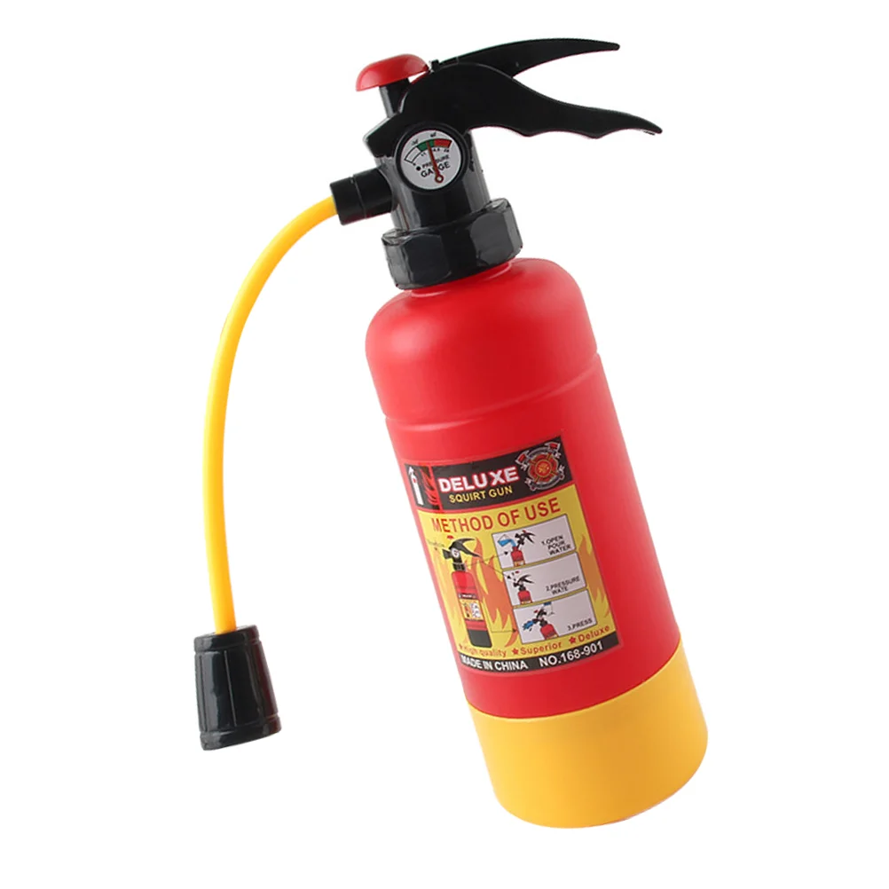 ดึงน้ําของเล่น Beach Party Supplies ของเล่นที่น่าสนใจเล่นเด็กวัยหัดเดินสําหรับ Boys Fire Extinguisher คอสเพลย์