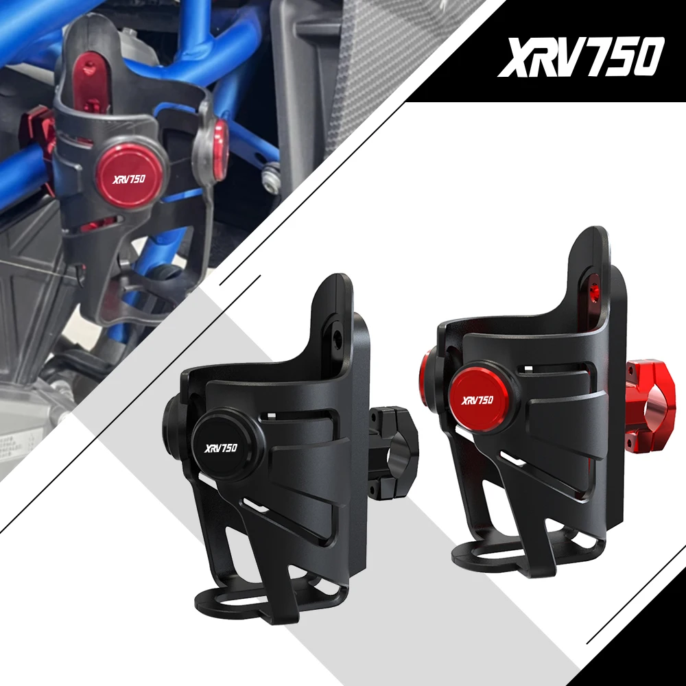 For HONDA XRV750 XRV 750 Africa Twin 750 RD04 RD07 1990-2003 Motorcycle Beverage Water Bottle Cage Drink Cup Holder Stand Mount