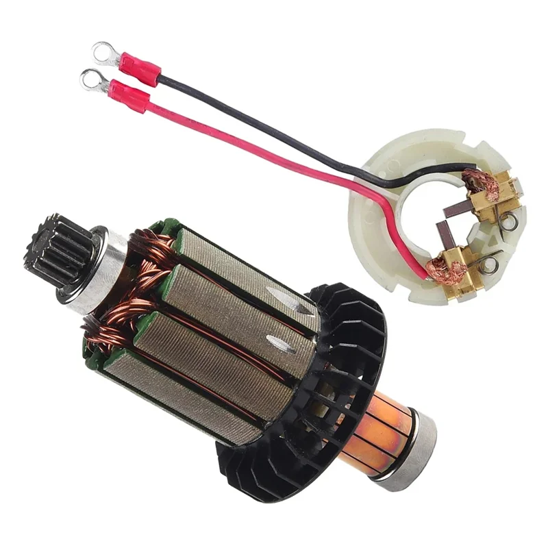 

ABUH-619496-0 638991-1 Набор держателей якоря и угольных щеток для DHP458 BHP458 DDF458 BDF458 Сменный аксессуар