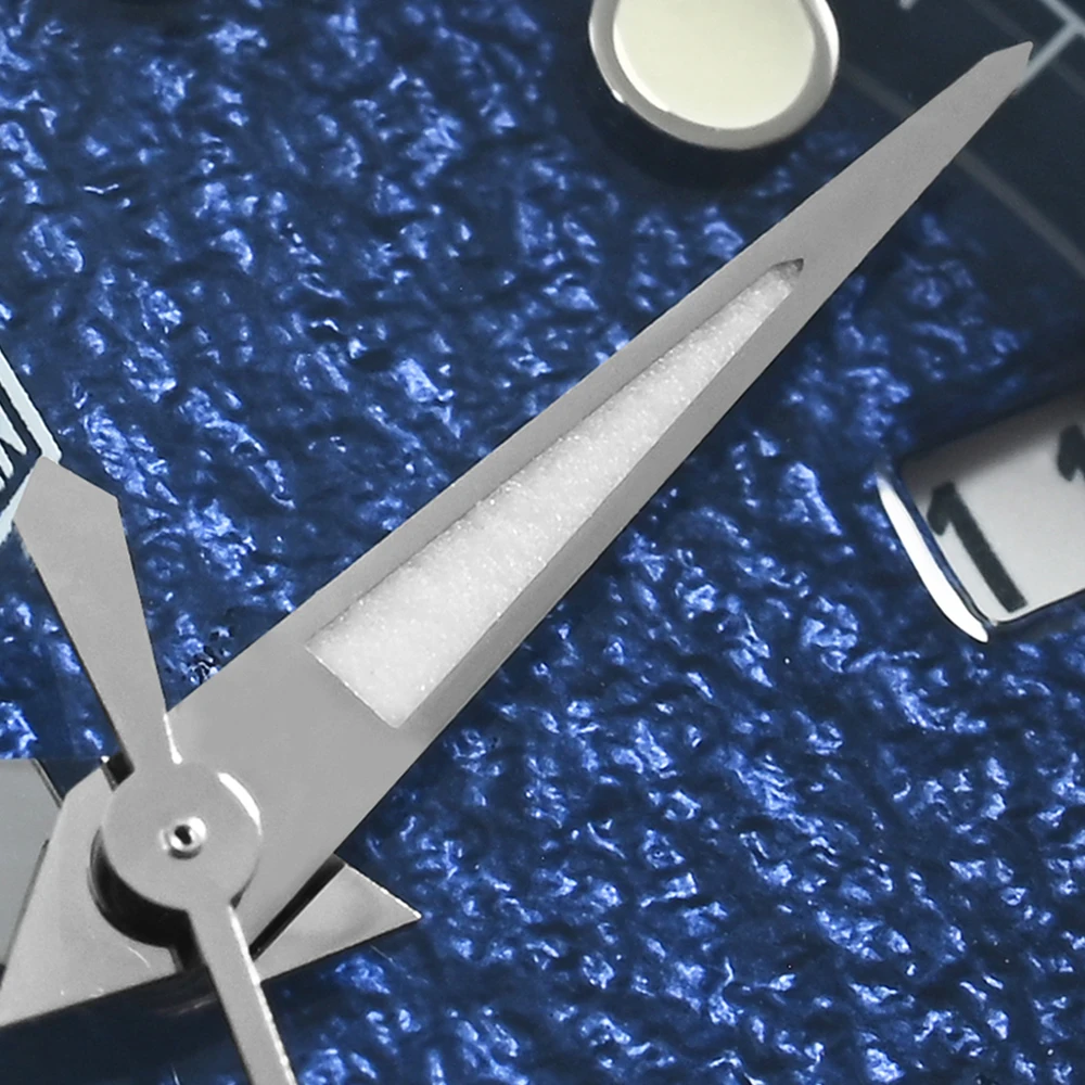 San Martin 39mm Men Mechanical Watches with Enamel Dial NH35 Automatic Movement Sapphire Waterproof 10ATM Luminous SN0053 Watch