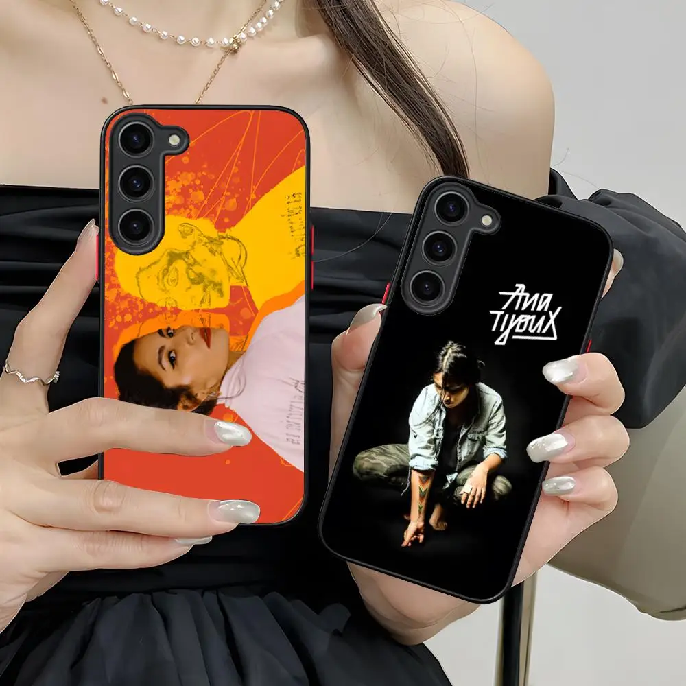 Ana Tijoux Phone Case for Samsung Galaxy S26 S25 S24 S23 S22 S21 Plus FE Ultra Skin Feel Shockproof Cover